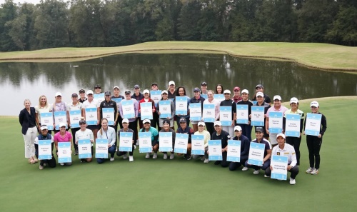 이번 Q시리즈에서 합격의 기쁨을 맛본 46명의 선수들. [사진=LPGA]