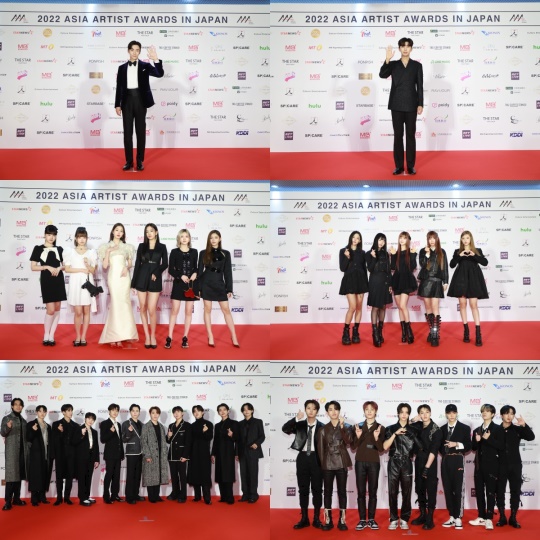 이준호 임영웅 아이브 뉴진스 세븐틴 스트레이키즈/사진=AAA 제공