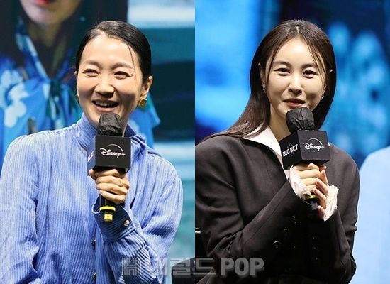 배우 김주령, 손은서/사진=민선유 기자