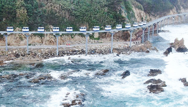 ‘죽변 스카이레일’(울진군 제공)