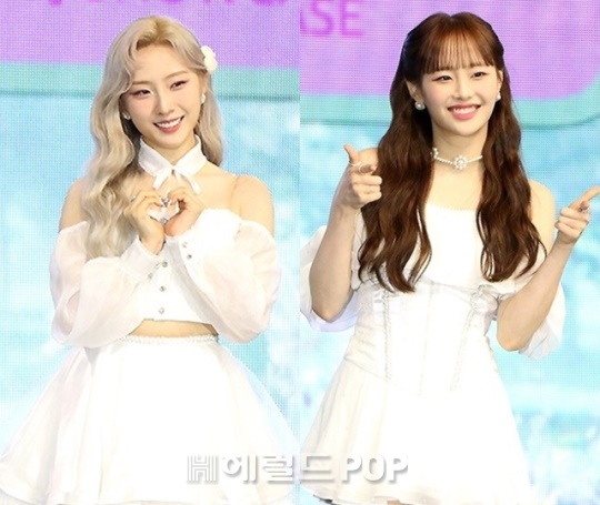 하슬, 츄/사진=민선유기자
