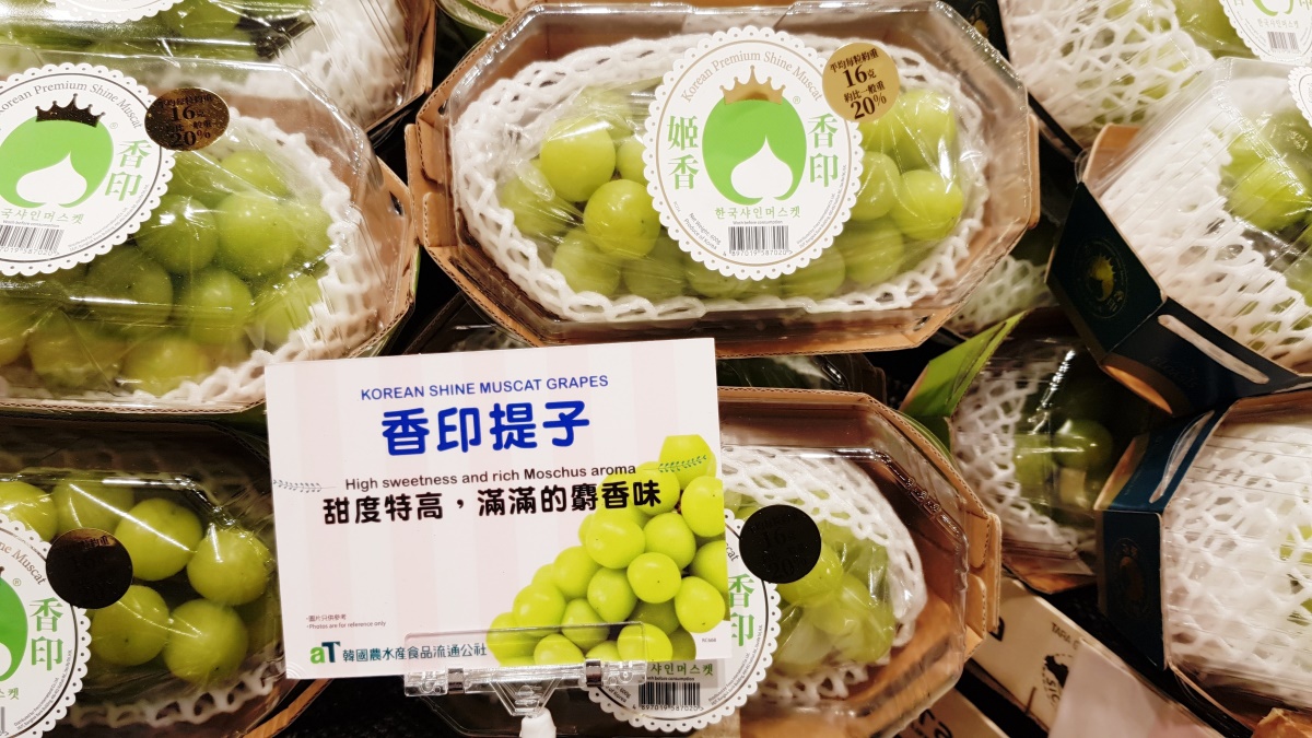 샤인머스캣 한중일전, 한국산의 수출 전략은?