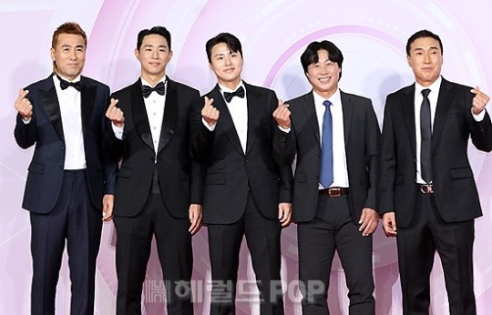 김병지, 오범석, 백지훈, 최성용, 하석주/사진=민선유 기자