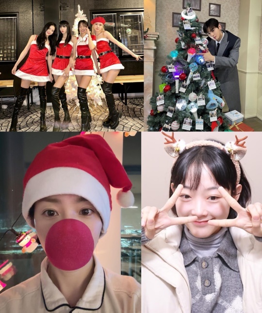 지수, 차은우, 한지민, 이유미 채널