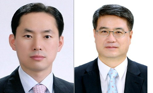 신임 김수영 대구경찰청장(왼쪽)과 최주원 경북경찰청장.[대구·경북경찰청 제공]