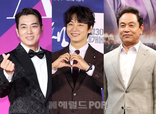 주상욱, 윤시윤, 김영철/사진=민선유기자