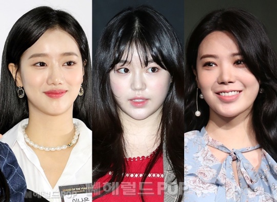 이나은, 조혜정, 리지/사진=헤럴드POP DB