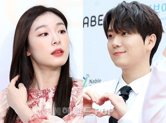 김연아, 고우림/사진=민선유 기자