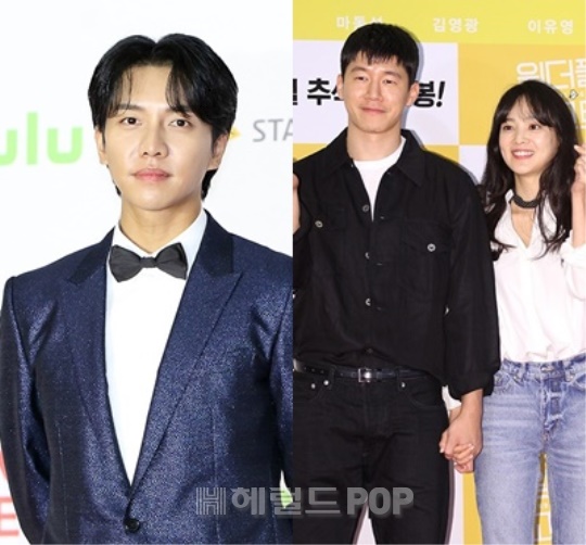 이승기, 김무열-윤승아/사진=헤럴드POP DB