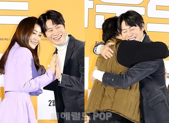 배우 오나라, 진선규, 고창석/사진=민선유 기자