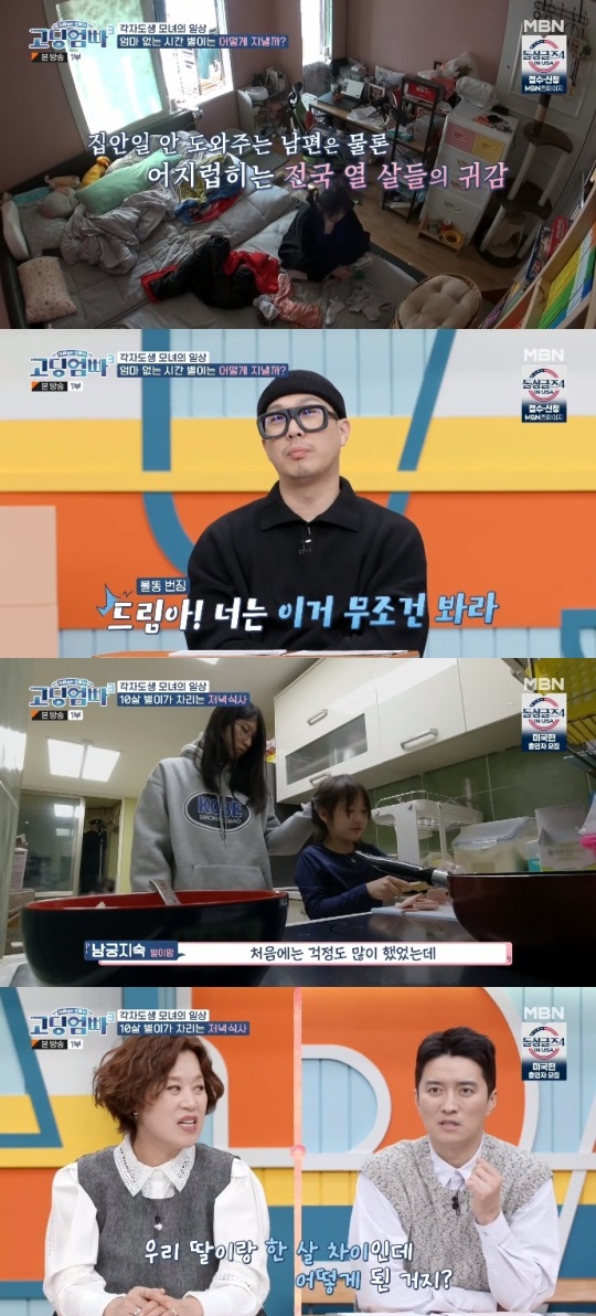 MBN '고딩엄빠3' 방송캡쳐