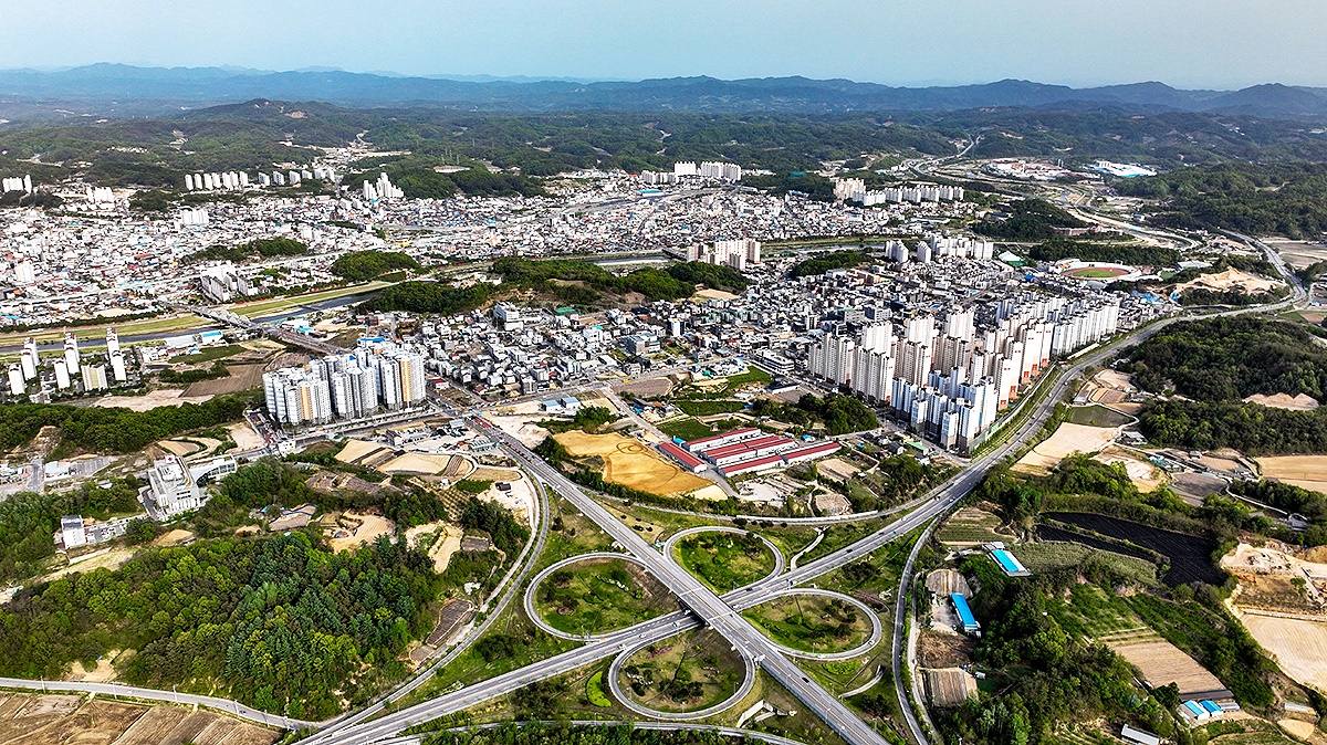 영주시 시가지 전경(영주시 제공)