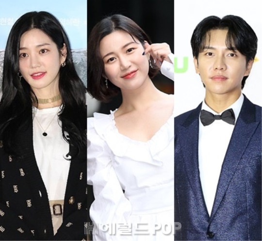 이유비, 이다인, 이승기/사진=헤럴드POP DB
