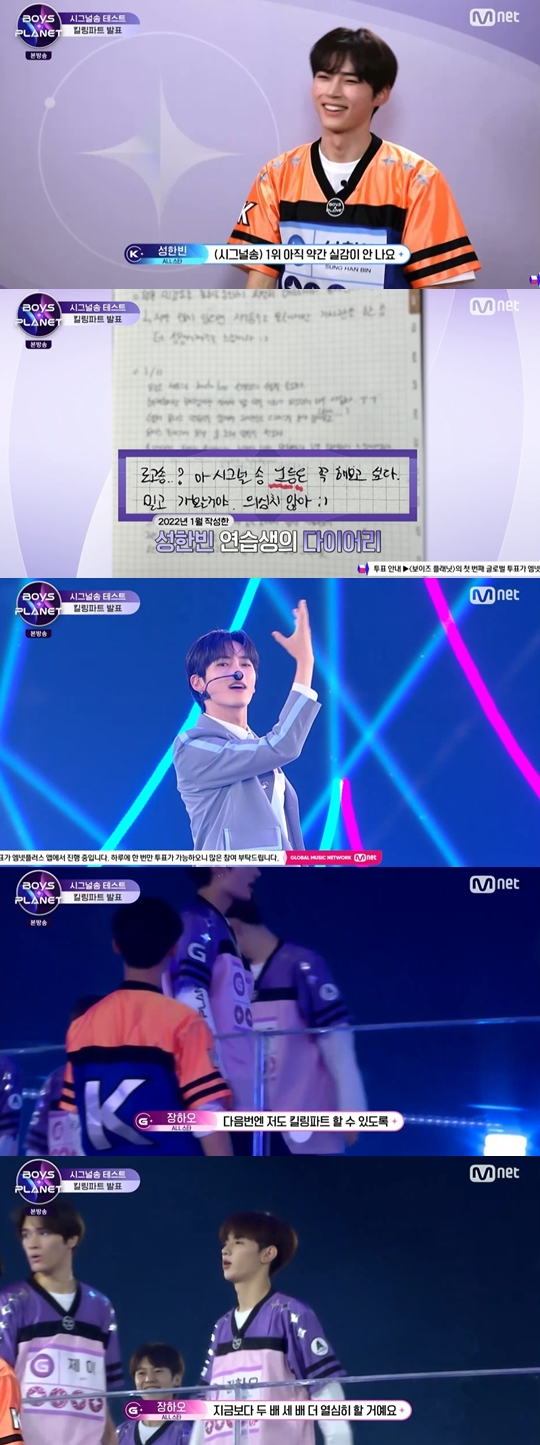 Mnet ‘보이즈 플래닛' 캡쳐