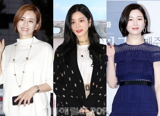 배우 견미리, 이유비, 이다인/사진=헤럴드POP DB