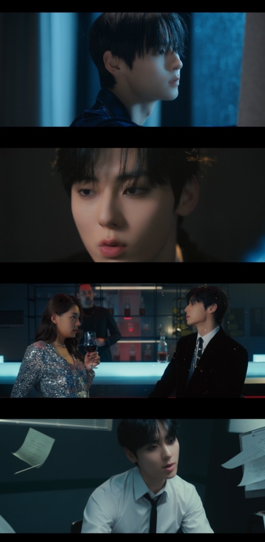 황민현 '히든 사이드(Hidden Side)' MV 캡처