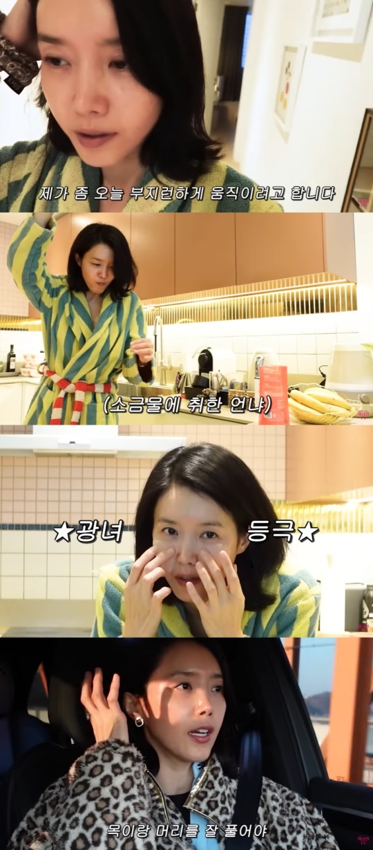 채정안TV 유튜브 캡처
