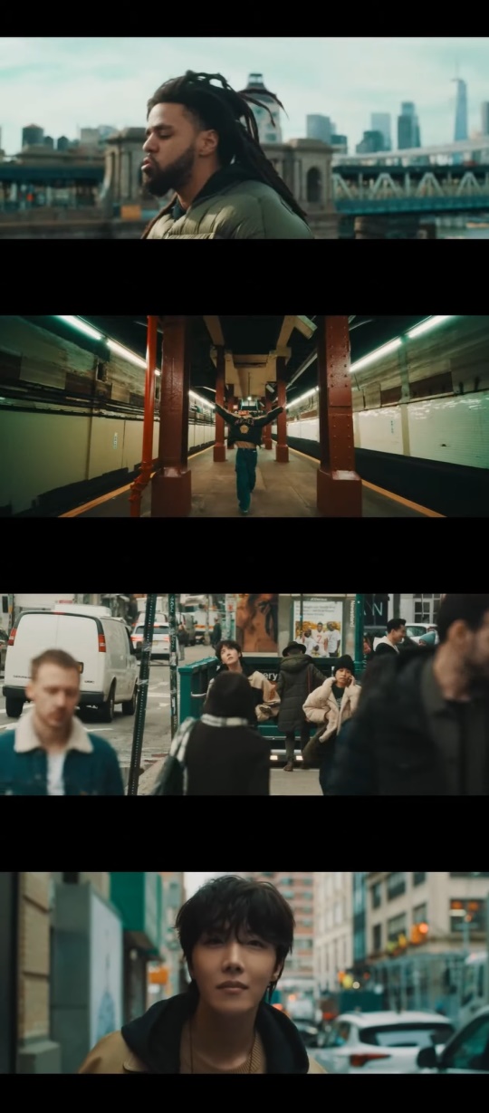 'on the street' MV 캡처