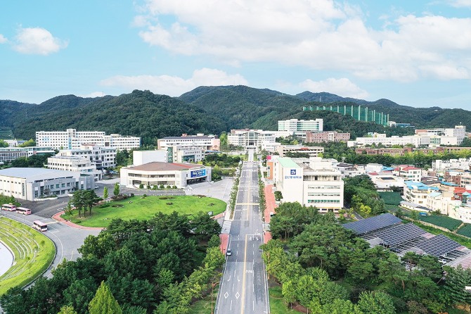 국립안동대학교 전경(안동대 전경)