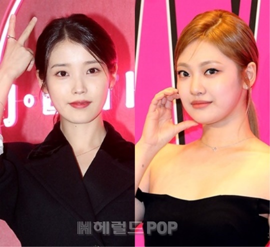 아이유, 닝닝/사진=헤럴드POP DB