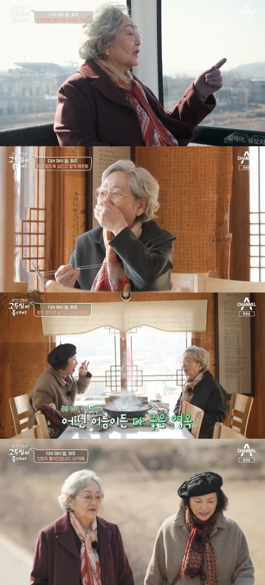 채널A '고두심이 좋아서' 캡처