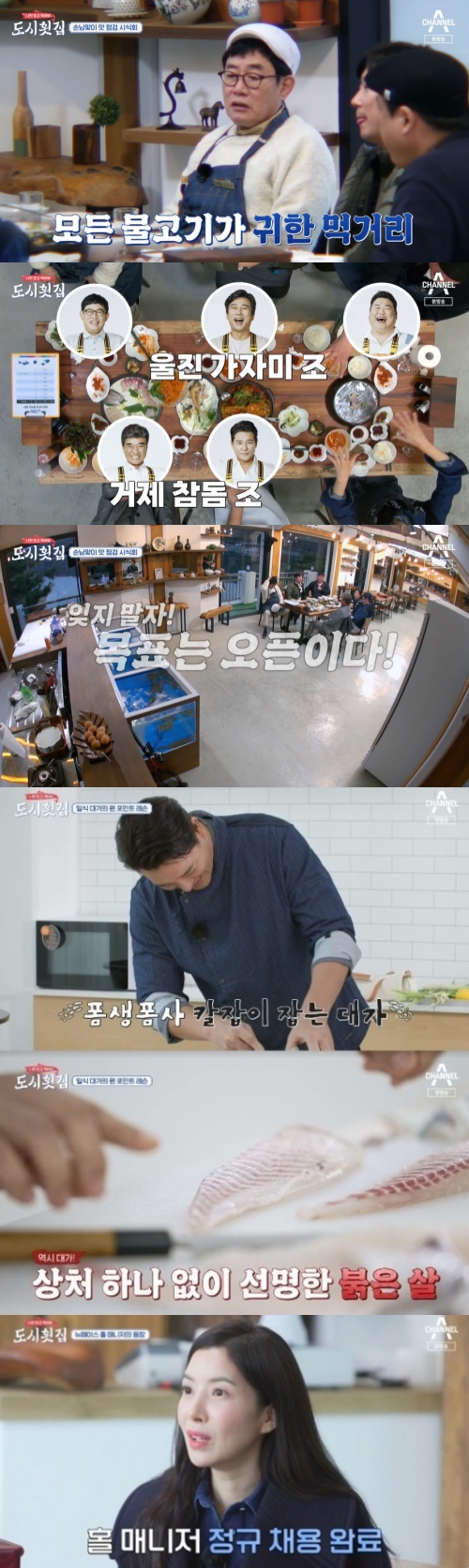 채널A '도시횟집' 방송화면 캡처