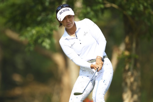 첫날 7언더파를 몰아쳐 공동 선두에 오른 신지은. [사진=LPGA]