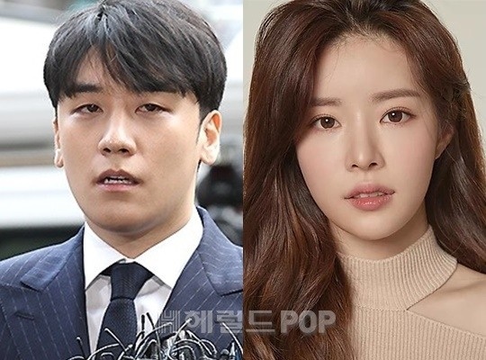 승리, 유혜원/사진=민선유기자, 샛별당엔터