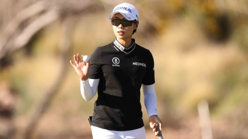마지막 날 5타를 줄여 단독 4위에 오른 안나린. [사진=LPGA]