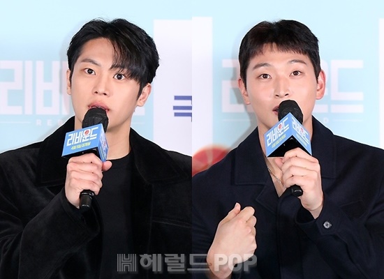배우 이신영, 정진운/사진=민선유 기자