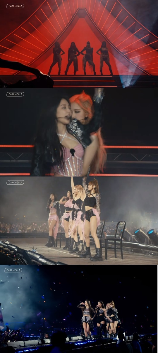 코첼라 방송화면 캡처