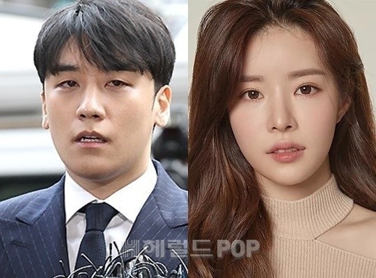 승리, 유혜원/사진=민선유기자, 샛별당엔터