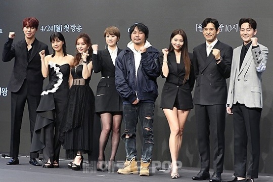신지훈, 유선, 신은경, 김선아, 강호중 감독, 오윤아, 오지호, 이정진/사진=민선유 기자