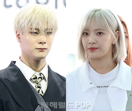 故 문빈, 문수아/사진=민선유기자