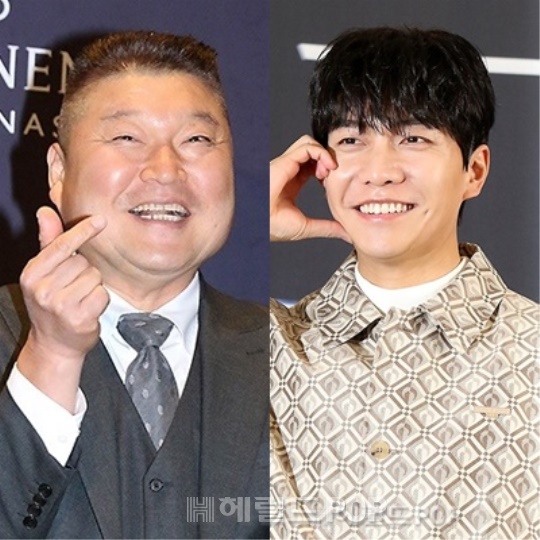 강호동, 이승기/사진=민선유 기자
