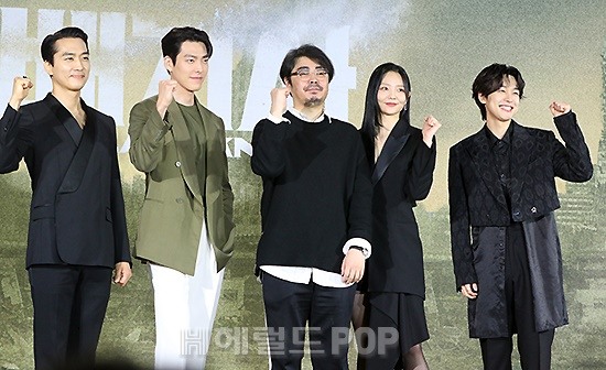 넷플릭스 '택배기사' 제작발표회/사진=민선유 기자