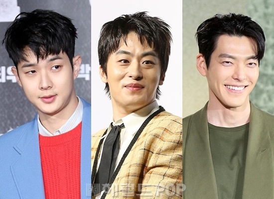 배우 최우식, 구교환, 김우빈/사진=헤럴드POP DB