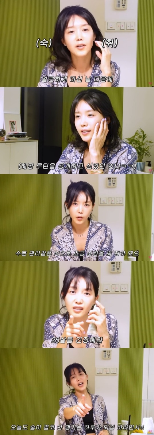 채정안 유튜브 채널 캡처