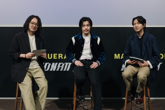 정우용 대표, 미드낫, 신영재 대표/사진제공=하이브