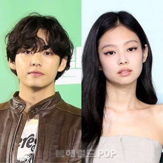 뷔, 제니/사진=민선유 기자
