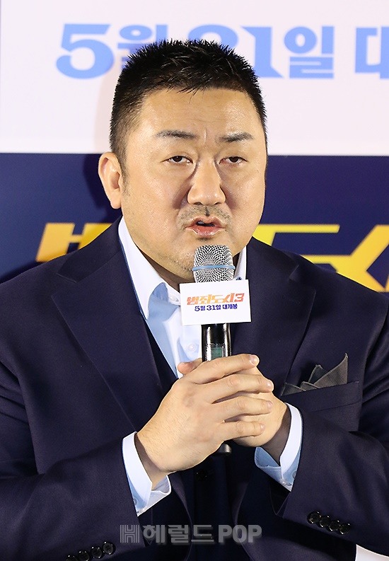 배우 마동석/사진=민선유 기자