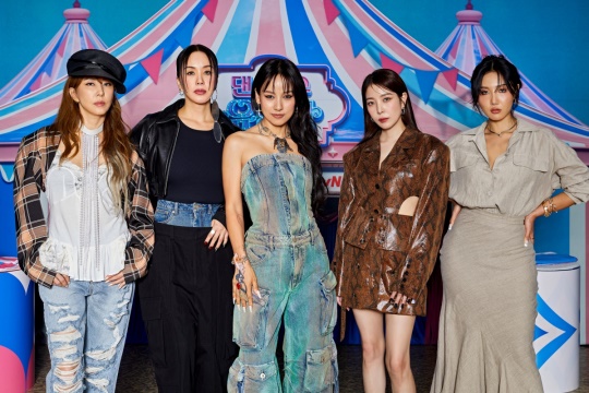 김완선, 엄정화, 이효리, 보아, 화사/사진=tvN