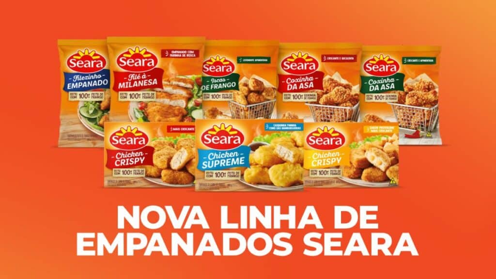 브라질 세아라(Seara)사의 냉동식품