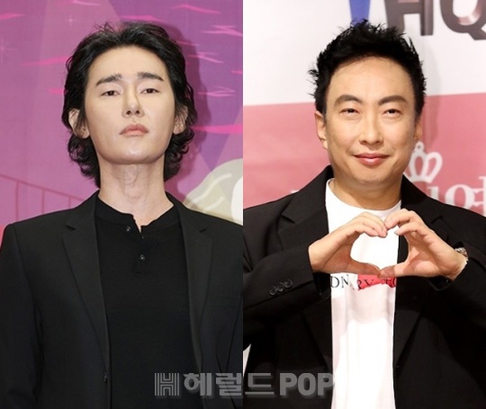 허지웅, 박명수/사진=헤럴드POP DB