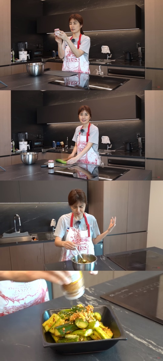 신애라 유튜브 캡처