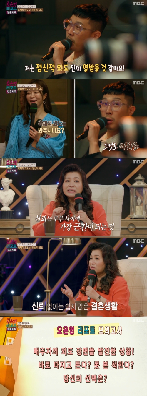 MBC '오은영 리포트 결혼 지옥' 방송화면 캡처