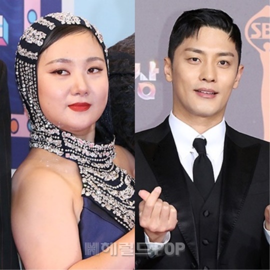 박나래, 성훈/사진=민선유 기자