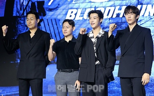 박성웅, 김주환 감독, 우도환, 이상이/사진=민선유기자