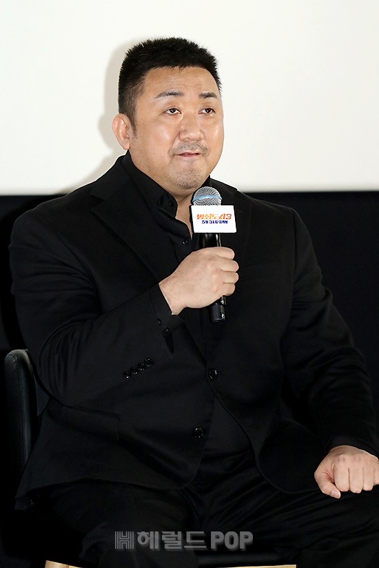 배우 마동석/사진=민선유 기자
