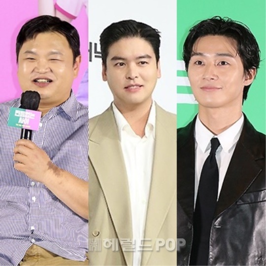 고규필, 이장우, 박서준/사진=민선유 기자